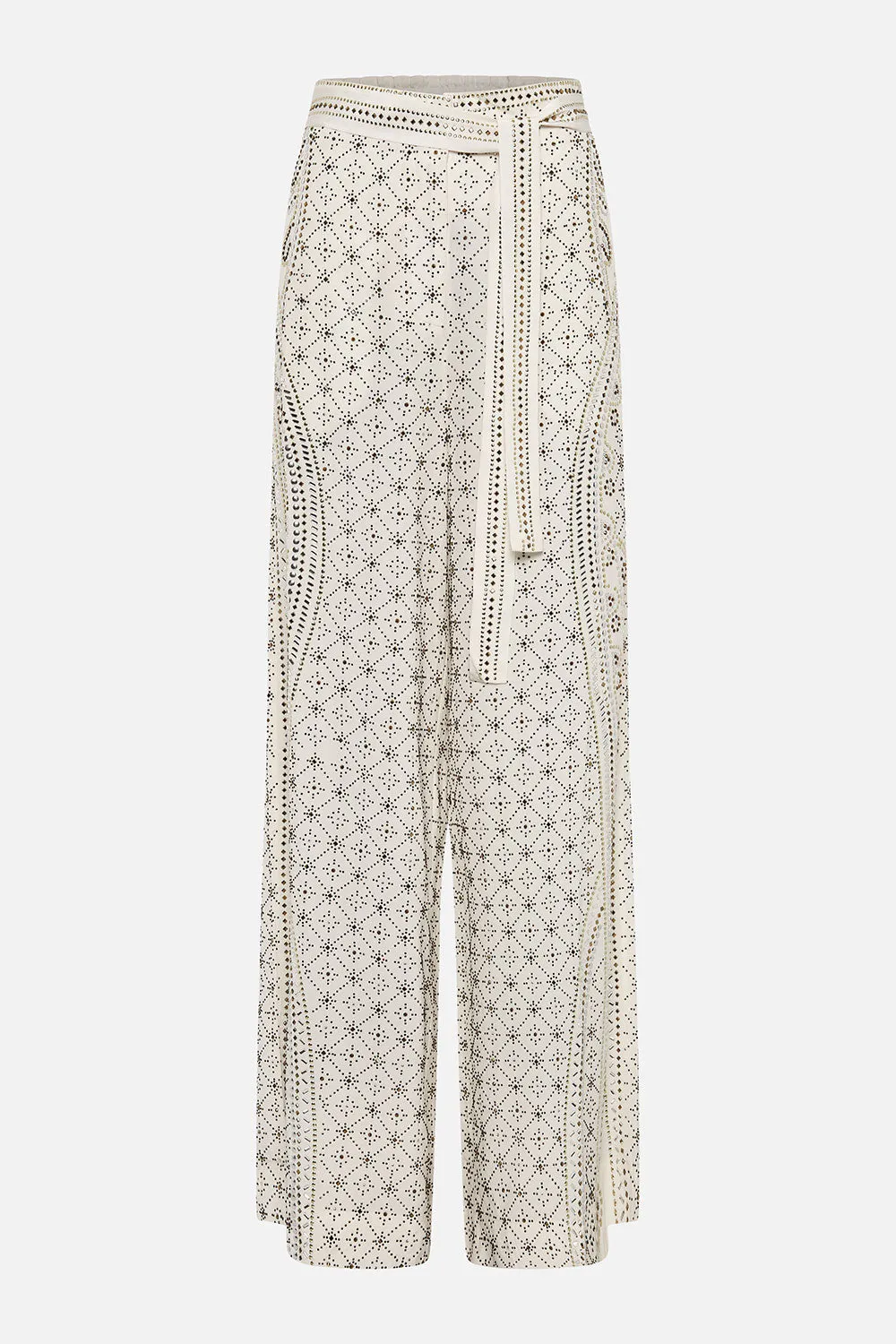 PAPERBAG WAIST WIDE LEG PANT LUXE ESPIRITU sold by Camilla product image thumbnail 3