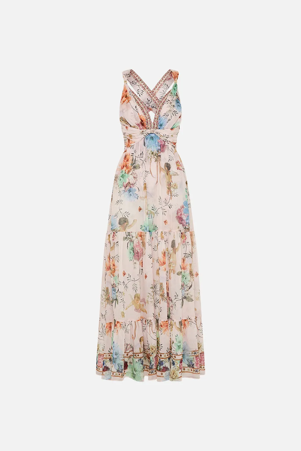 BEAD STRAP GATHERED PANEL DRESS BAMBINO BLISS sold by Camilla product image thumbnail 3