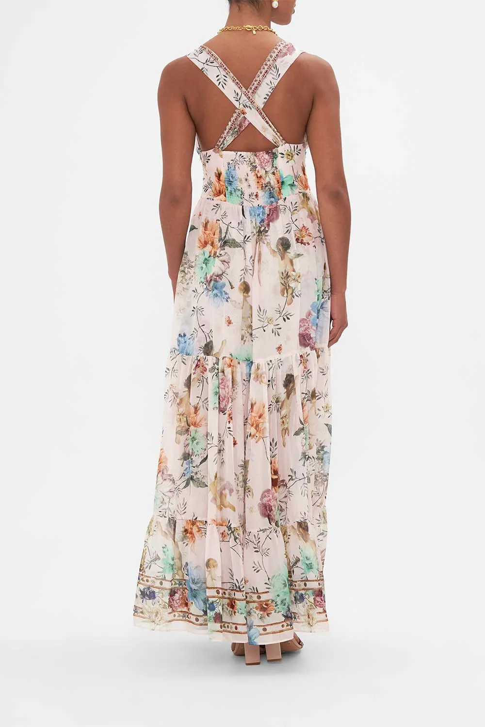 BEAD STRAP GATHERED PANEL DRESS BAMBINO BLISS sold by Camilla product image thumbnail 2