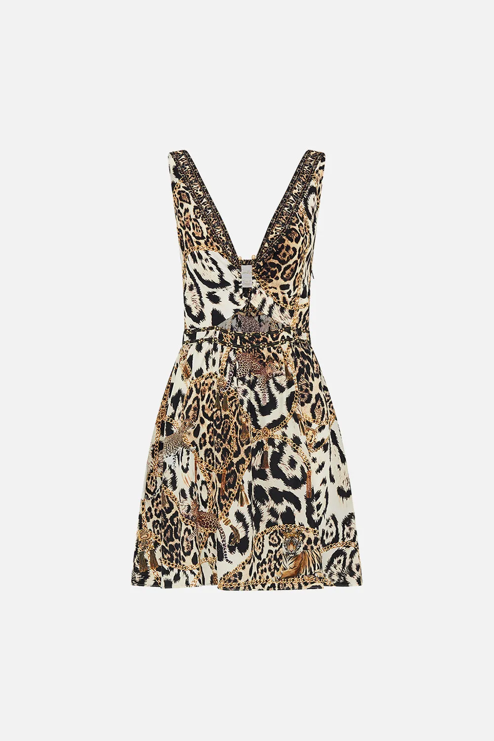 SHORT V NECK CUTOUT DRESS ROLE CALL sold by Camilla product image thumbnail 3