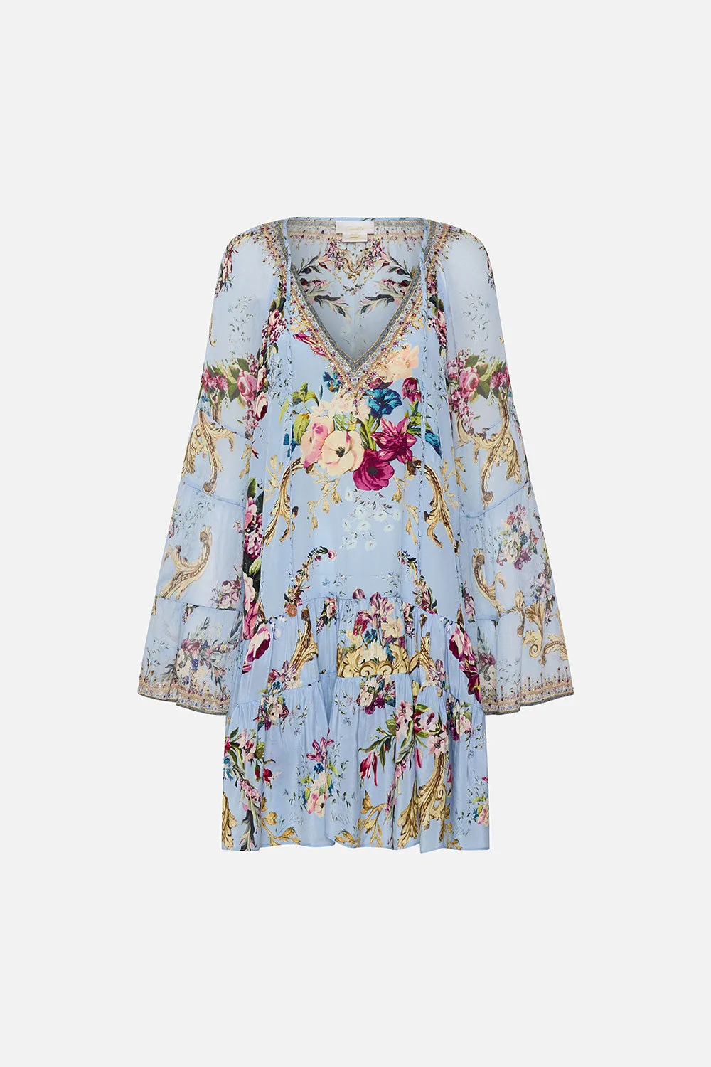 A-LINE GATHERED PANEL DRESS FLORAFUL sold by Camilla product image thumbnail 3