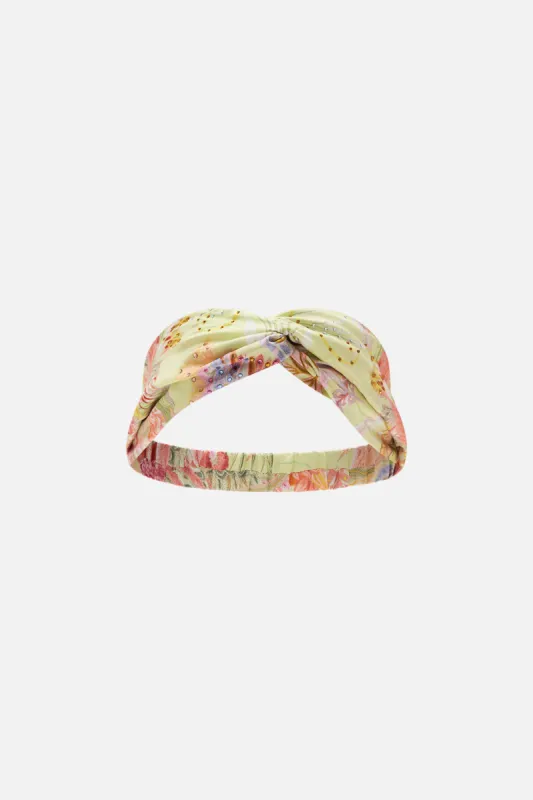 WOVEN TWIST HEADBAND COSMIC TUSCAN sold by Camilla