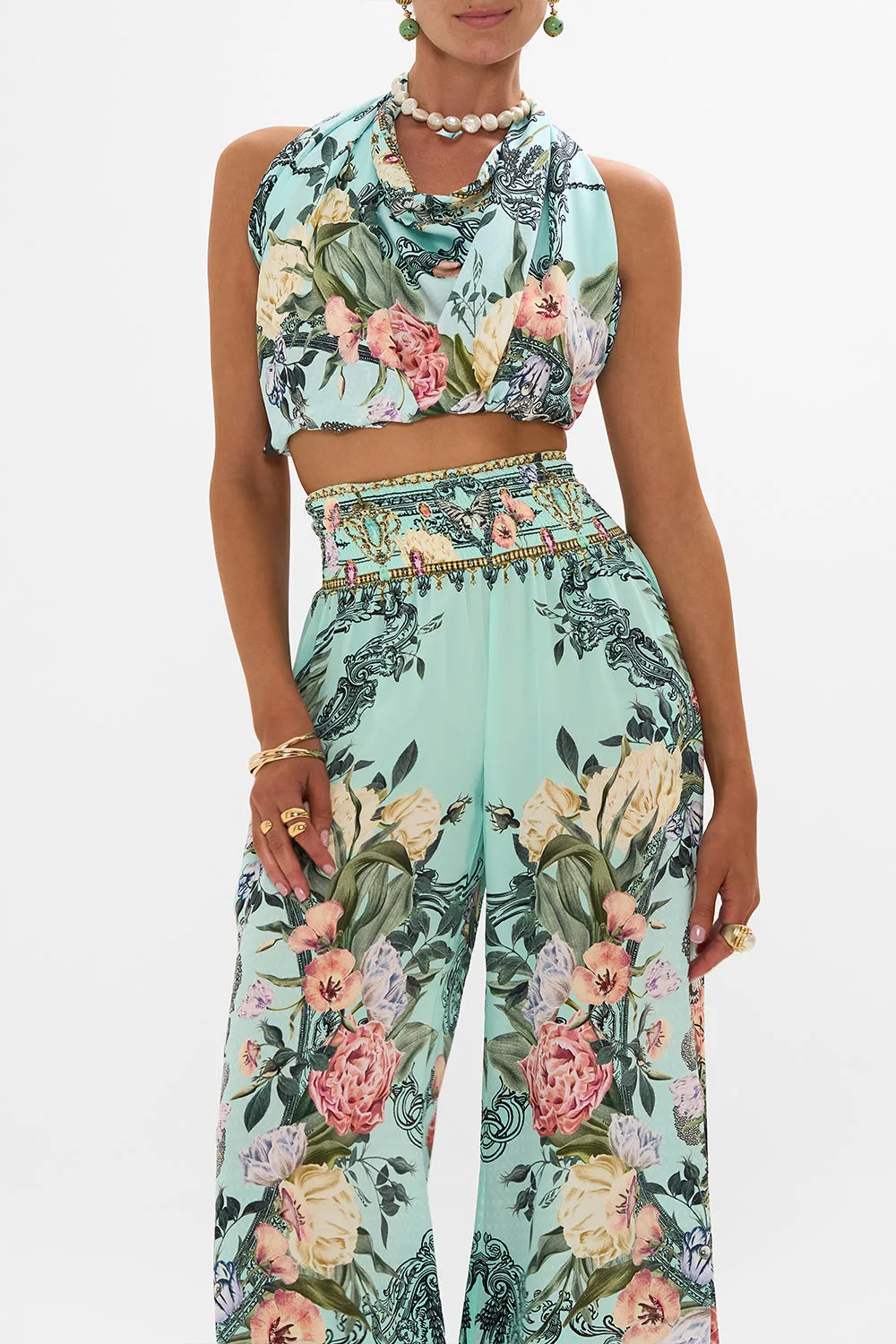 LARGE SQUARE SCARF PETAL PROMISE LAND sold by Camilla product image thumbnail 4