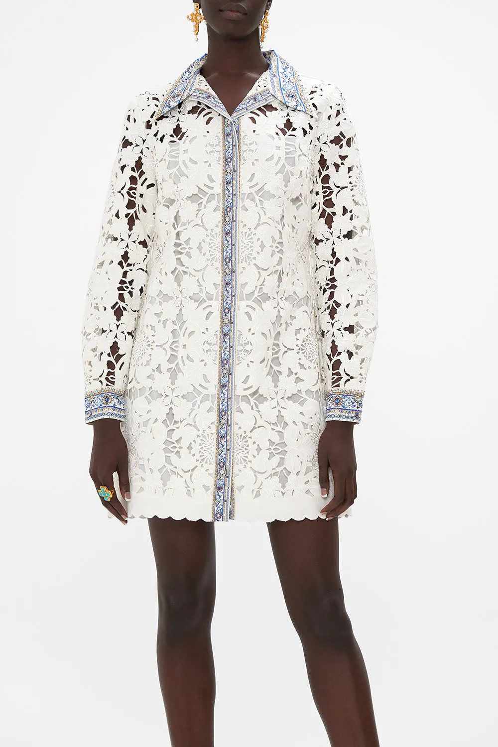 LONG SLEEVE TUNIC DRESS SEASON OF THE SIREN sold by Camilla product image thumbnail 5