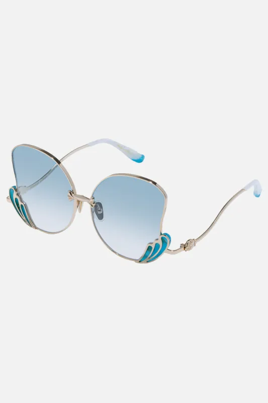 GODDESS ENERGY SUNGLASSES TURQUOISE MARBLE sold by Camilla