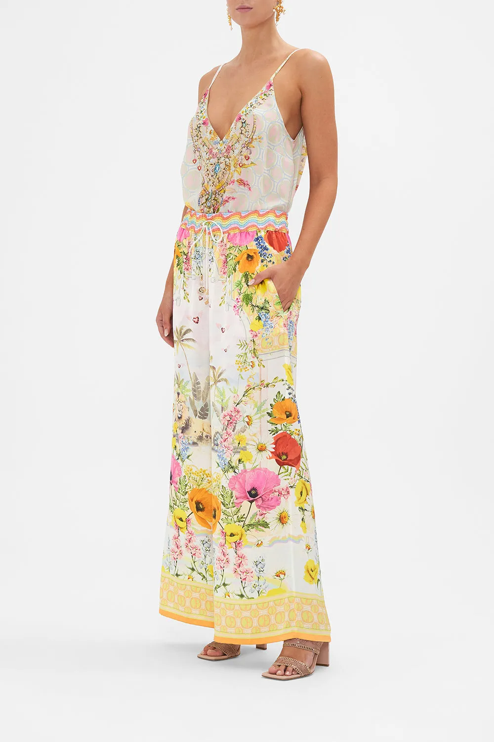 STRAIGHT LEG PANT SUNLIGHT SYMPHONY sold by Camilla product image thumbnail 4