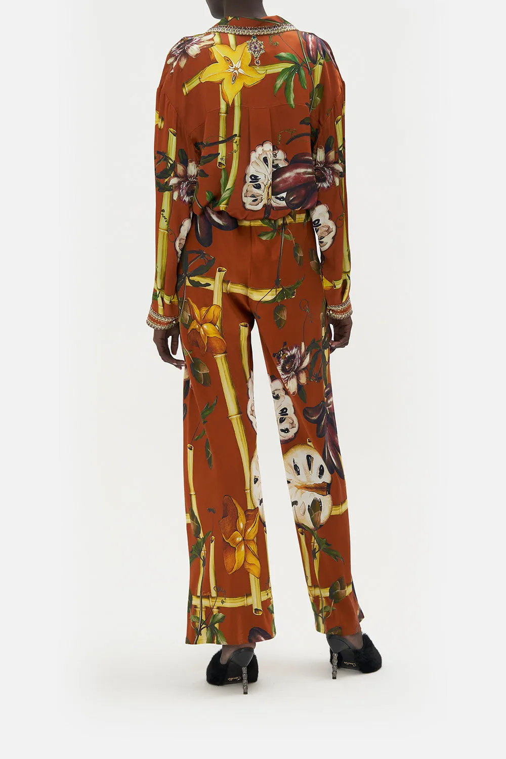 BIAS CUT DRAWSTRING PANT GARDEN OF EVE sold by Camilla product image thumbnail 2
