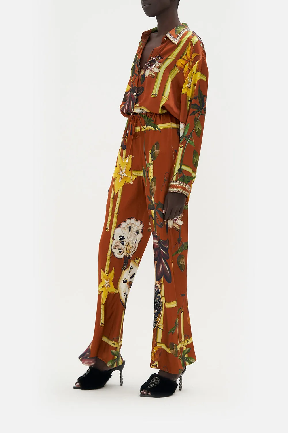 BIAS CUT DRAWSTRING PANT GARDEN OF EVE sold by Camilla product image thumbnail 4