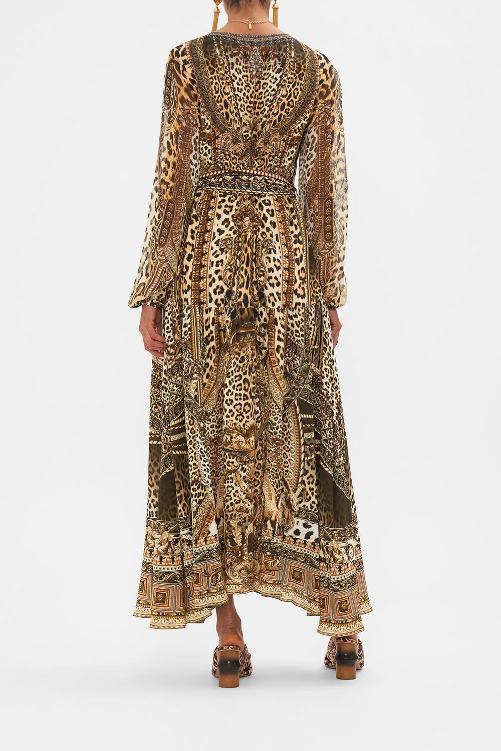 V NECK DRESS WITH BELT STANDING OVATION sold by Camilla product image thumbnail 2