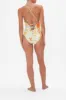 TIE BACK V-NECK ONE PIECE TALK THE WALK sold by Camilla