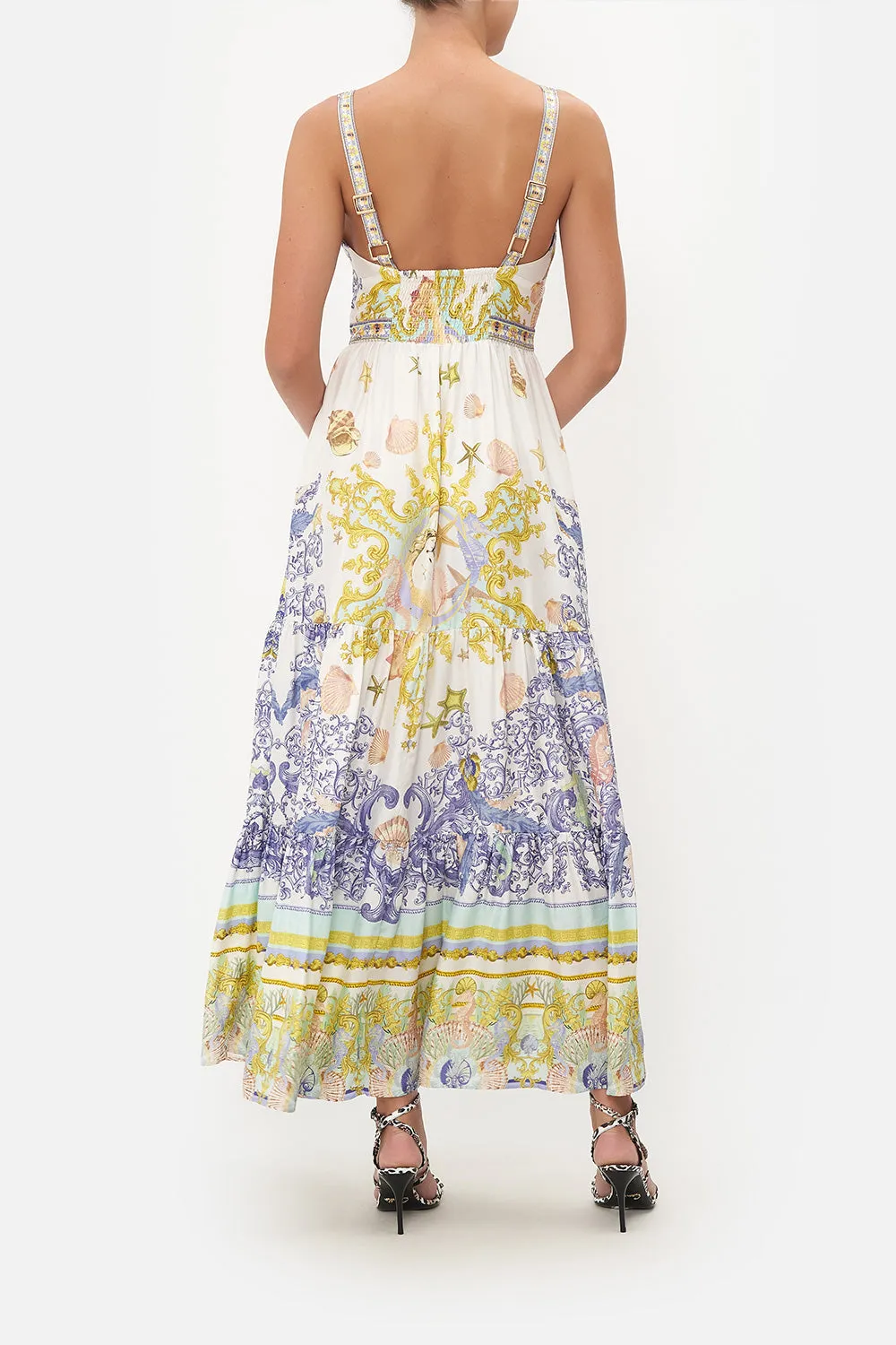 V NECK CUT OUT DRESS STAR OF THE SEA sold by Camilla product image thumbnail 2