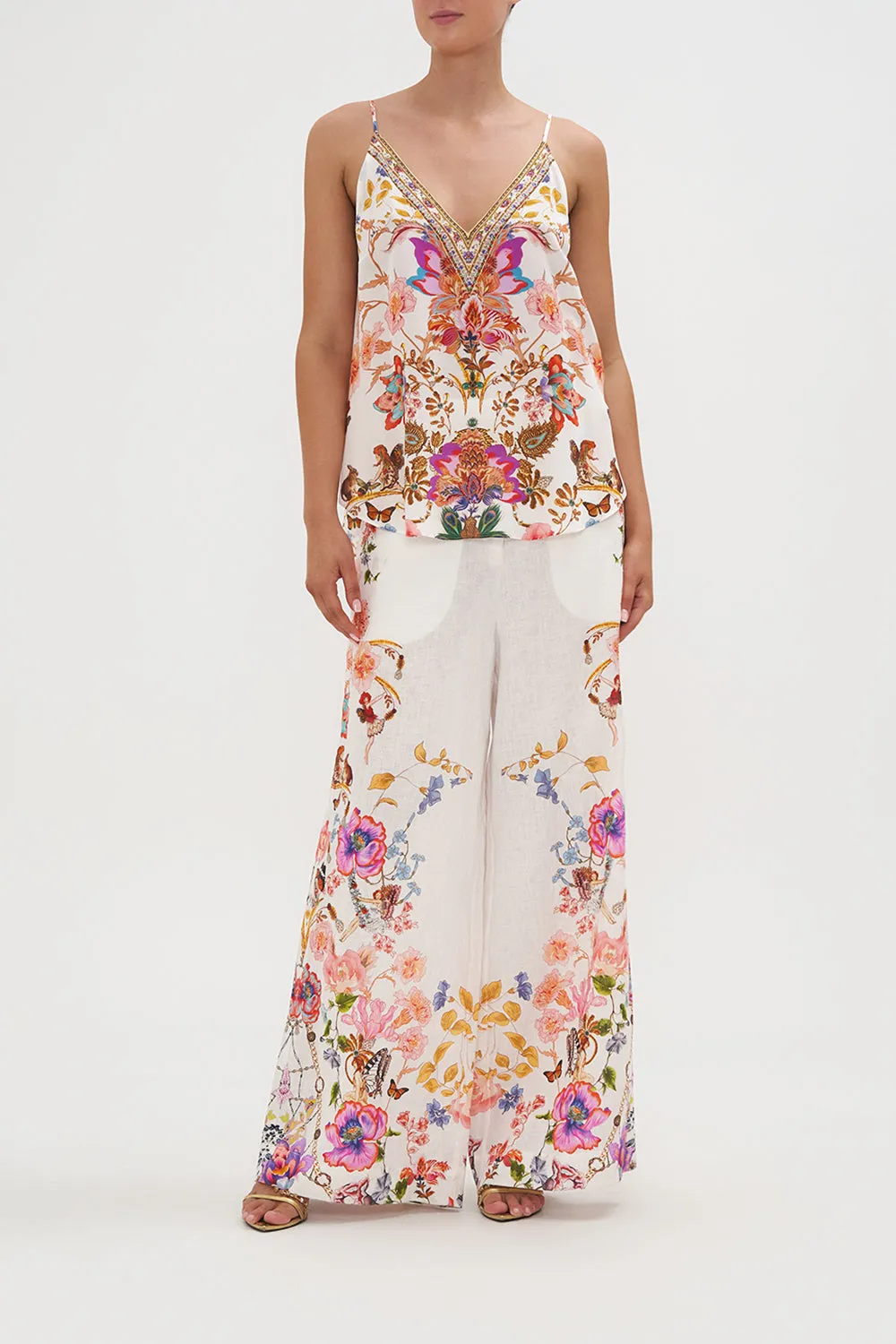 V NECK CAMI SPIDER GIRL sold by Camilla