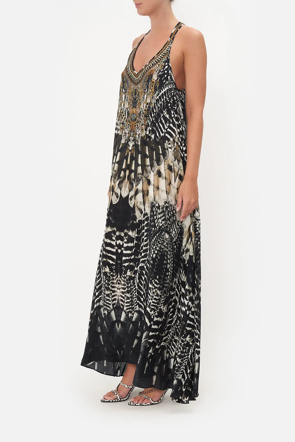 V NECK RACERBACK DRESS NIGHT OWL sold by Camilla product image thumbnail 4