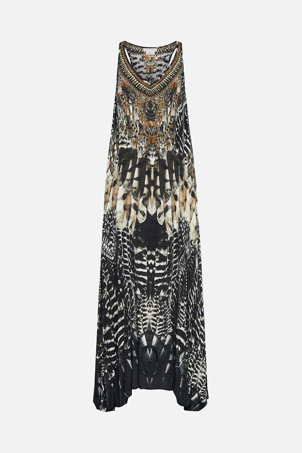 V NECK RACERBACK DRESS NIGHT OWL sold by Camilla product image thumbnail 3