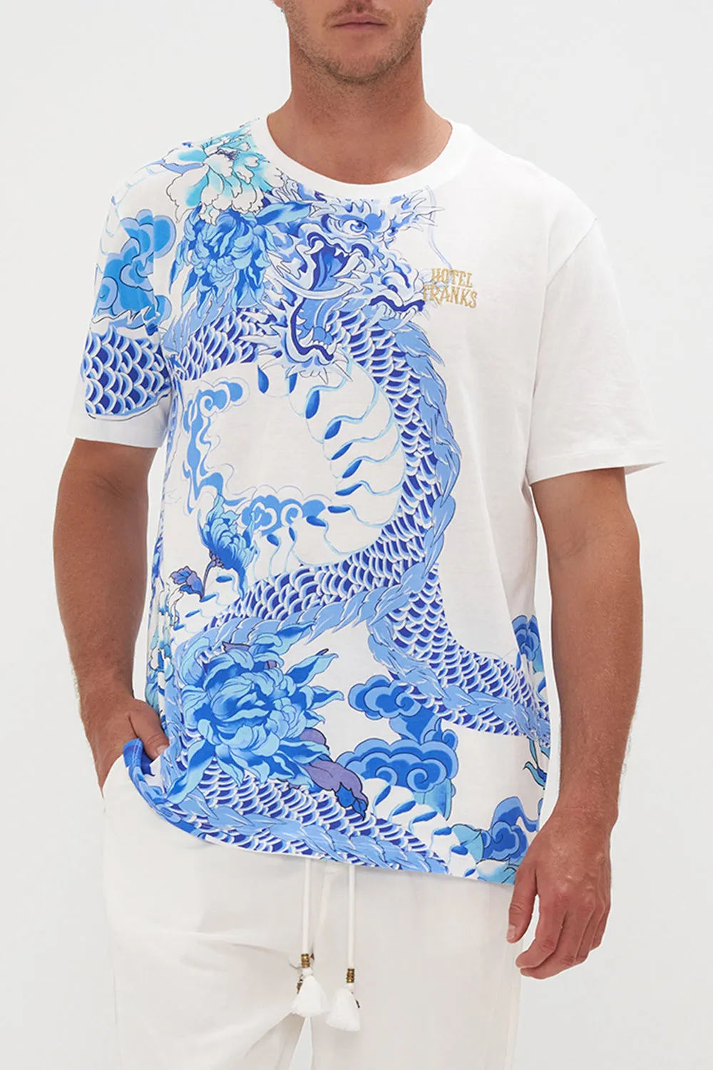 RELAXED FIT TEE HEART OF A DRAGON sold by Camilla product image thumbnail 5