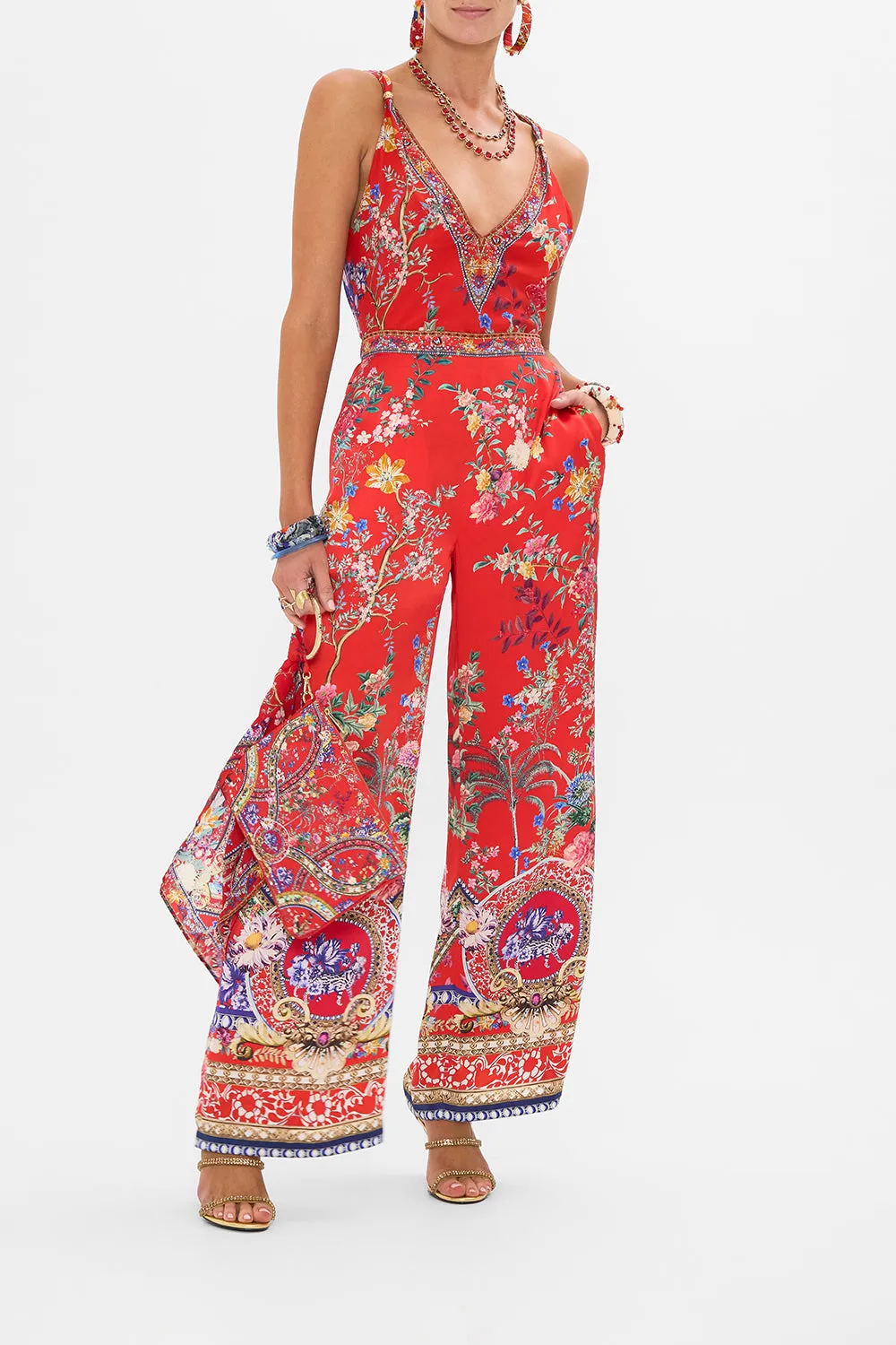 MINIMAL WIDE LEG PANT THE SUMMER PALACE sold by Camilla