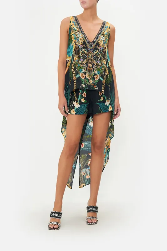 HIGH LOW CROSS OVERLAY TOP FEARLESS FELIS sold by Camilla