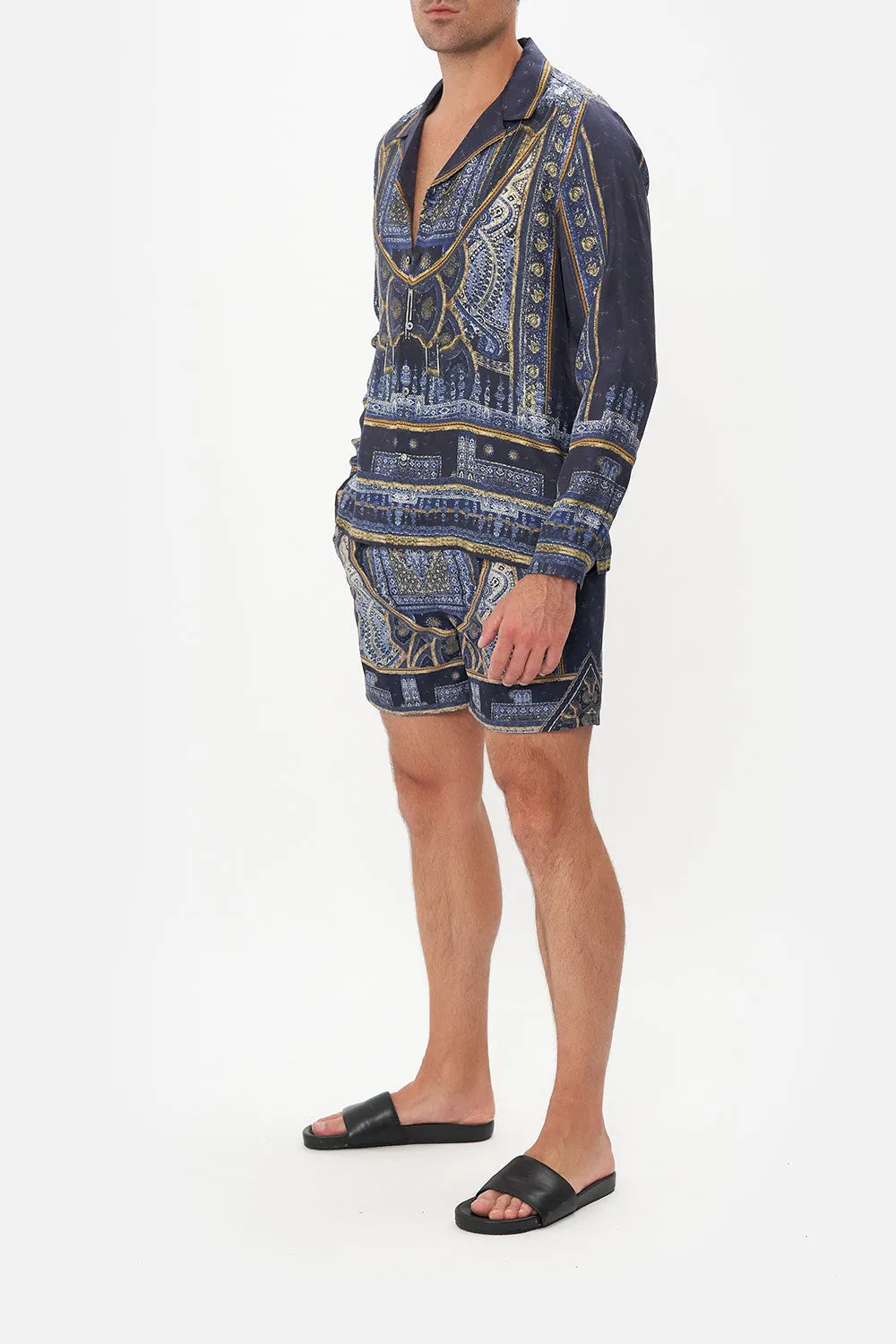 LONG SLEEVE CAMP COLLARED SHIRT FOREVER FAMILY sold by Camilla product image thumbnail 4