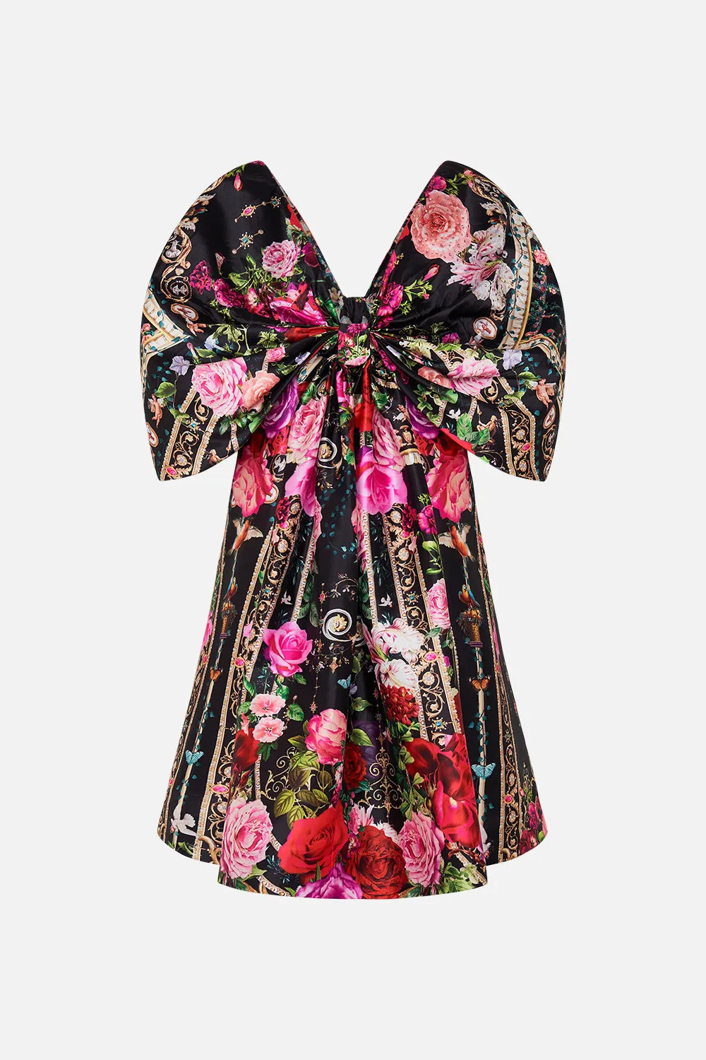 TAFFETA BOW MINI DRESS RESERVATION FOR LOVE sold by Camilla product image thumbnail 3