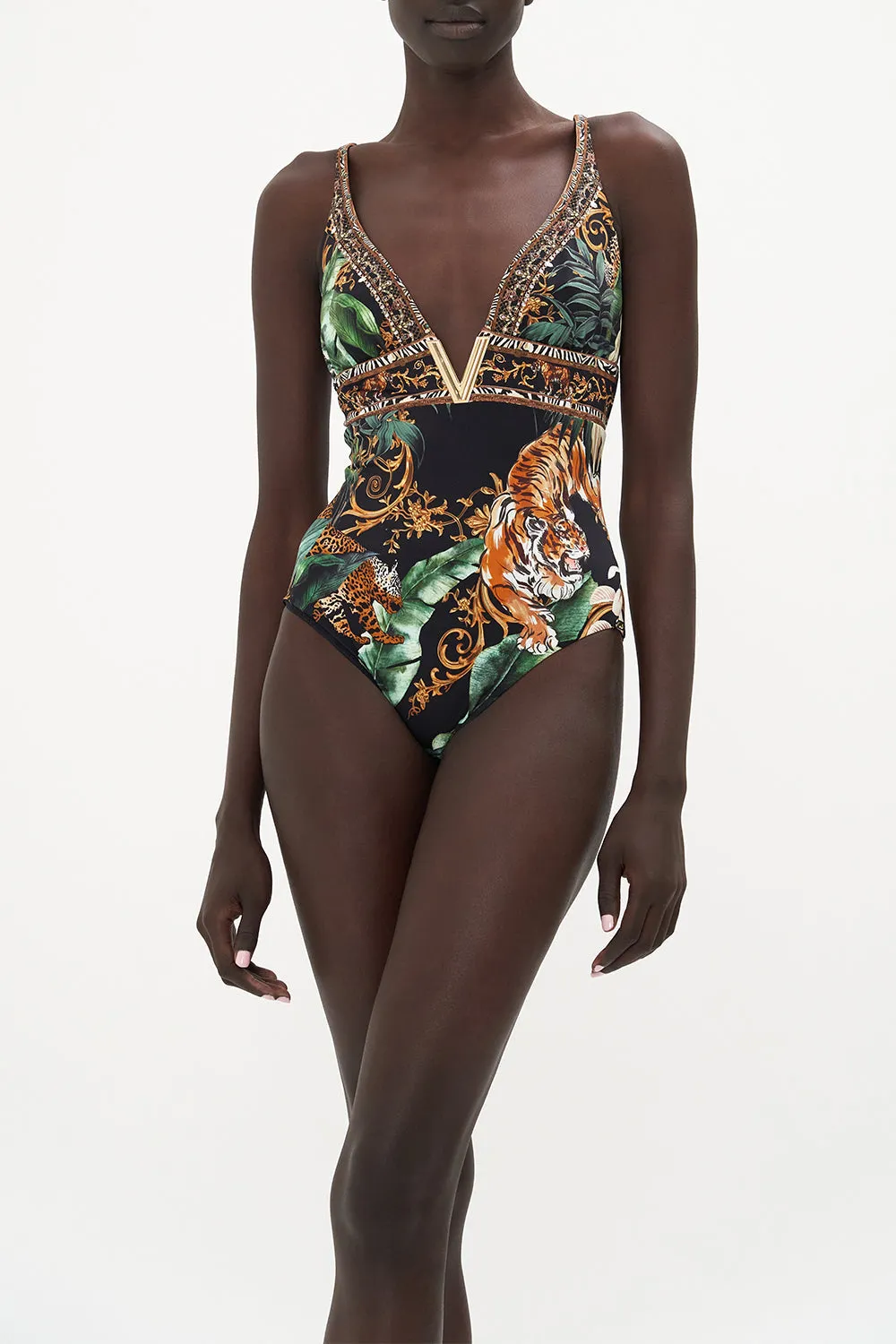 HIGH TRI ONE PIECE WITH FRONT TRIM EASY TIGER sold by Camilla product image thumbnail 5