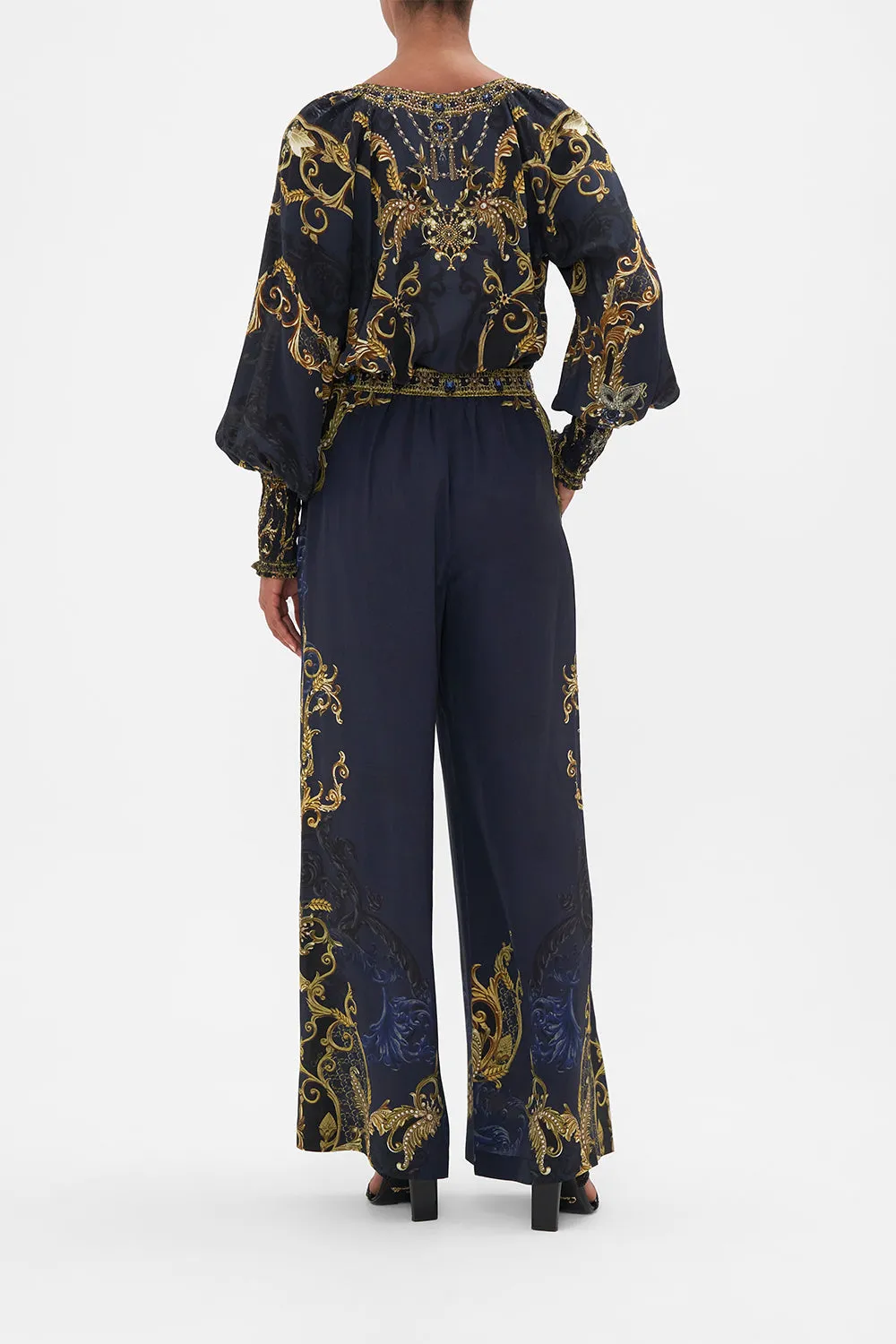 STRAIGHT LEG RELAXED TROUSER MOONLIGHT MELODIES sold by Camilla product image thumbnail 2