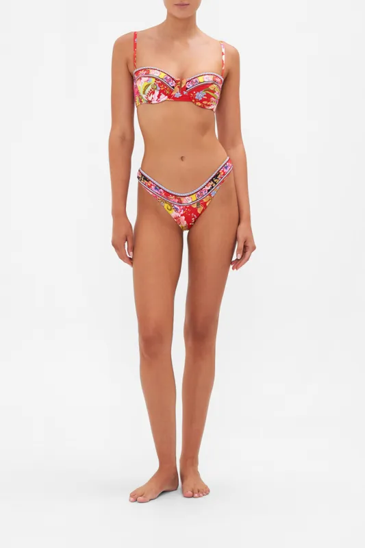 WIDE SIDE HIGH LEG PANT THE BEETLES sold by Camilla