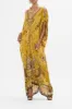LONG DRAPE DRESS WITH ZIP FRONT VALLEY OF THE KINGS sold by Camilla