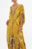 LONG DRAPE DRESS WITH ZIP FRONT VALLEY OF THE KINGS sold by Camilla