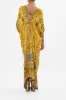 LONG DRAPE DRESS WITH ZIP FRONT VALLEY OF THE KINGS sold by Camilla