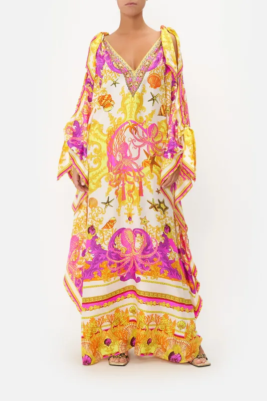SCARF TIE KAFTAN SQUID SQUAD sold by Camilla