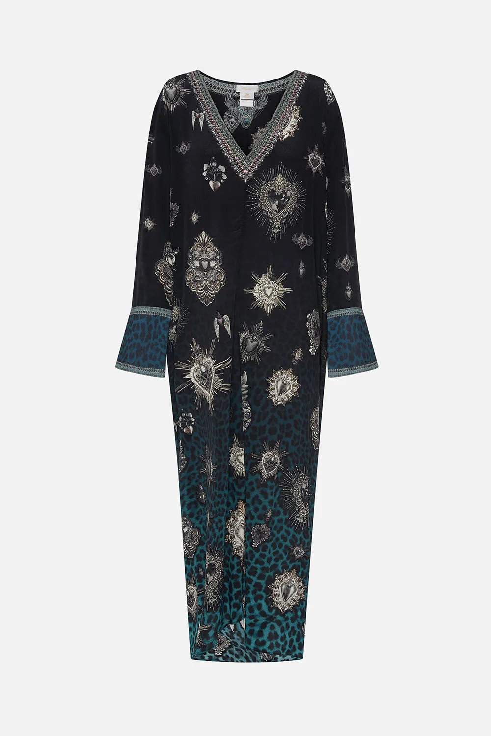 DRAPED BACK LONG SLEEVE DRESS ANIMAL ANARCHY sold by Camilla product image thumbnail 3