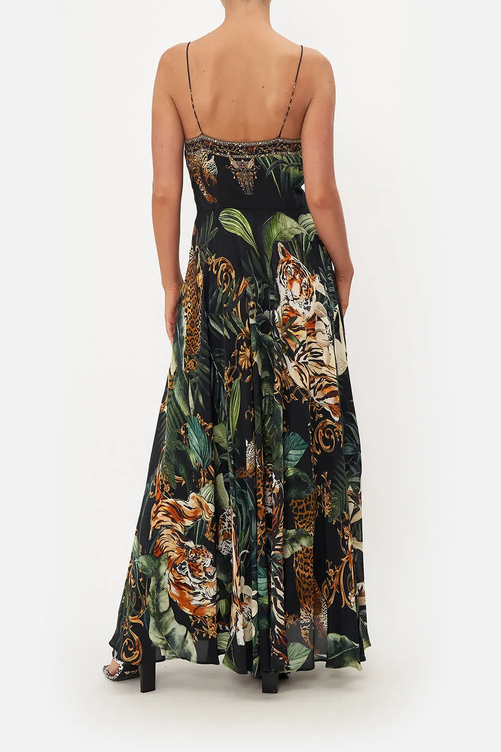LONG DRESS WITH TIE FRONT EASY TIGER sold by Camilla product image thumbnail 2
