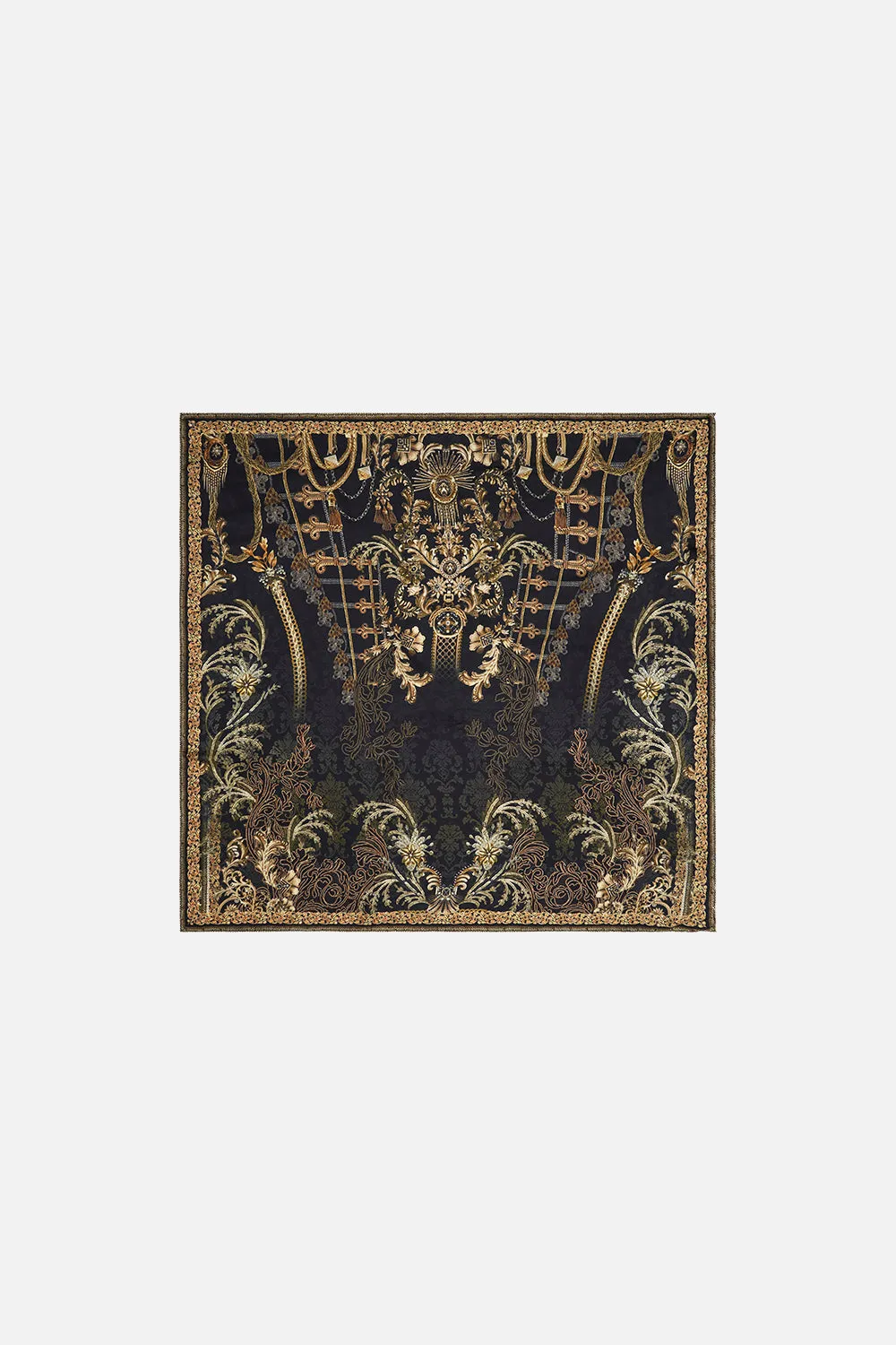 LARGE SQUARE SCARF THE NIGHT IS NOIR sold by Camilla product image thumbnail 2