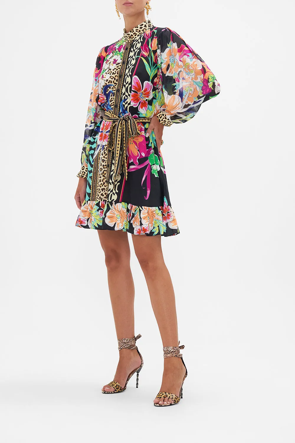 DROP SLEEVE SHIRT DRESS PRINTED PRIMA VERA sold by Camilla product image thumbnail 4