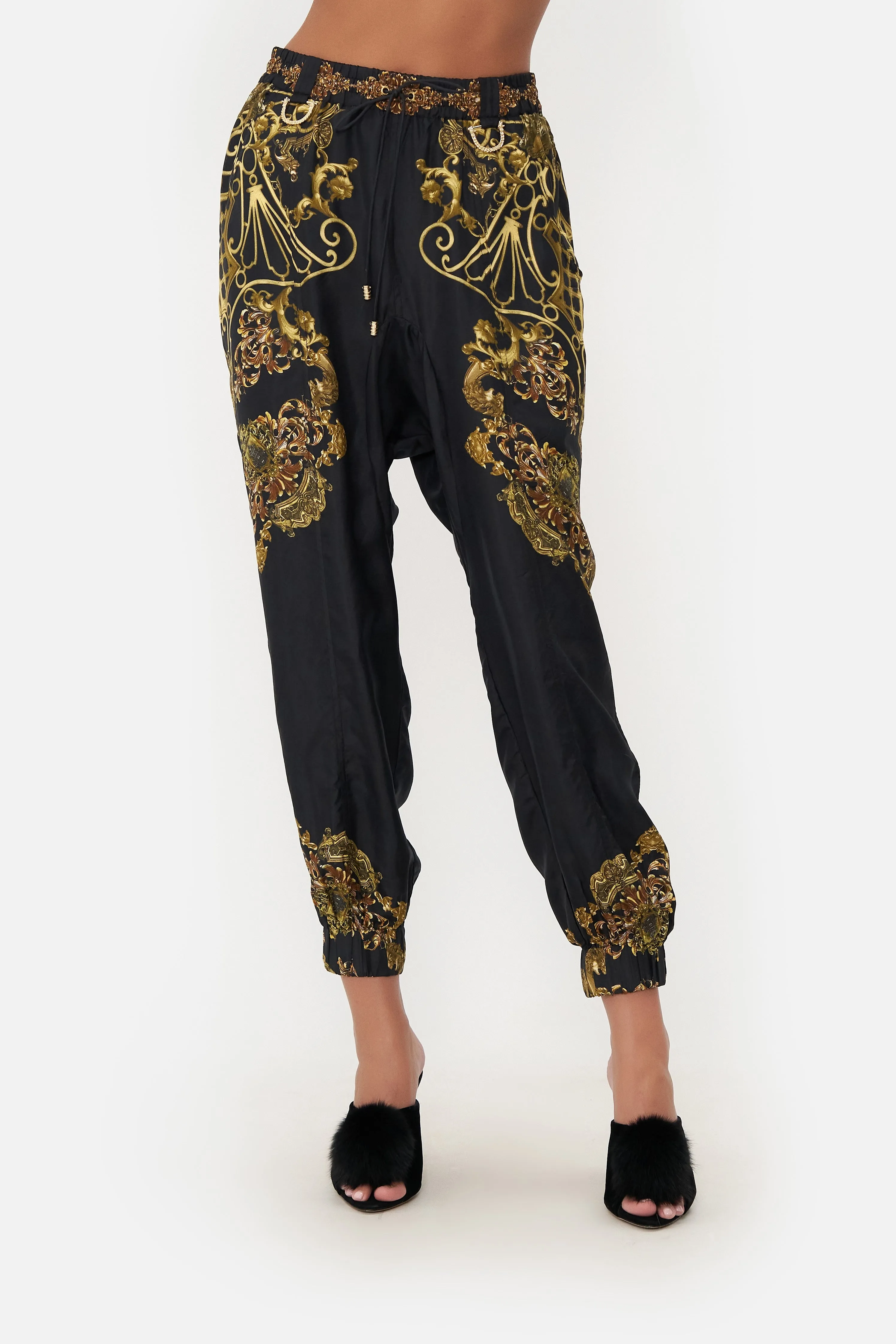 DROP CROTCH TRACK PANT SHADOWS OF ARMADA LOUNGE sold by Camilla product image thumbnail 5