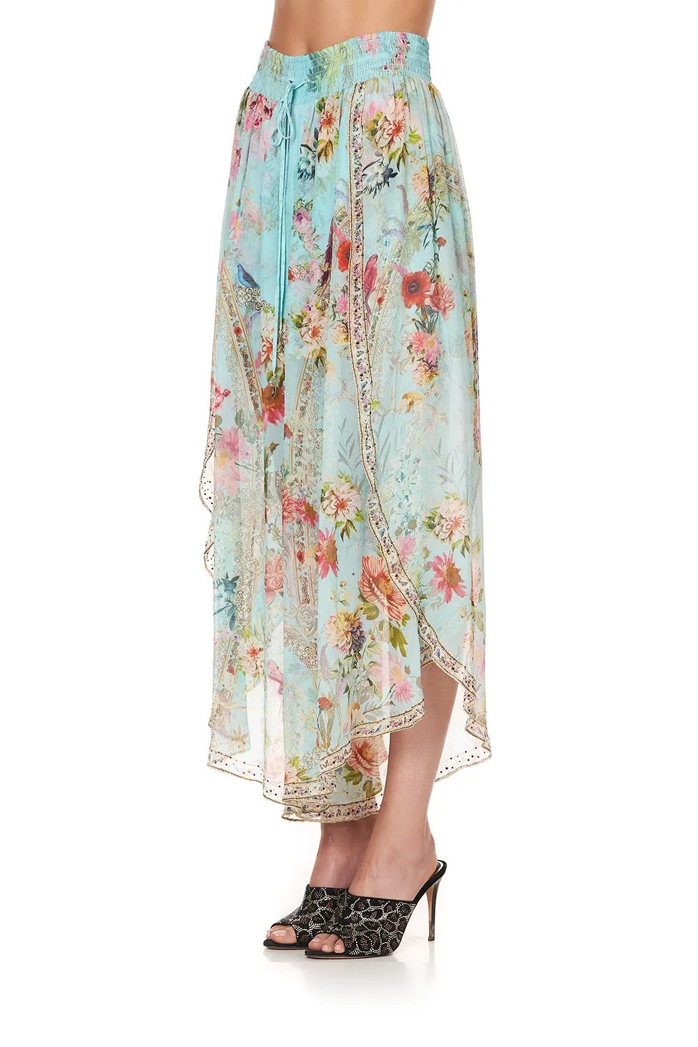 CURVED HEM PANT A ROYAL STITCH UP sold by Camilla product image thumbnail 5