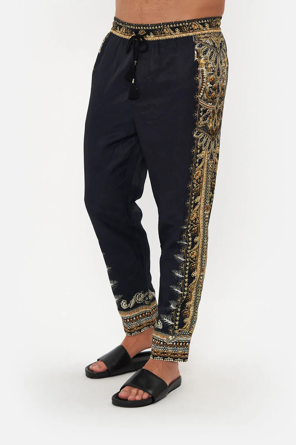 STRAIGHT LEG ELASTICATED WAIST PANT ITS ALL OVER TORERO sold by Camilla product image thumbnail 4