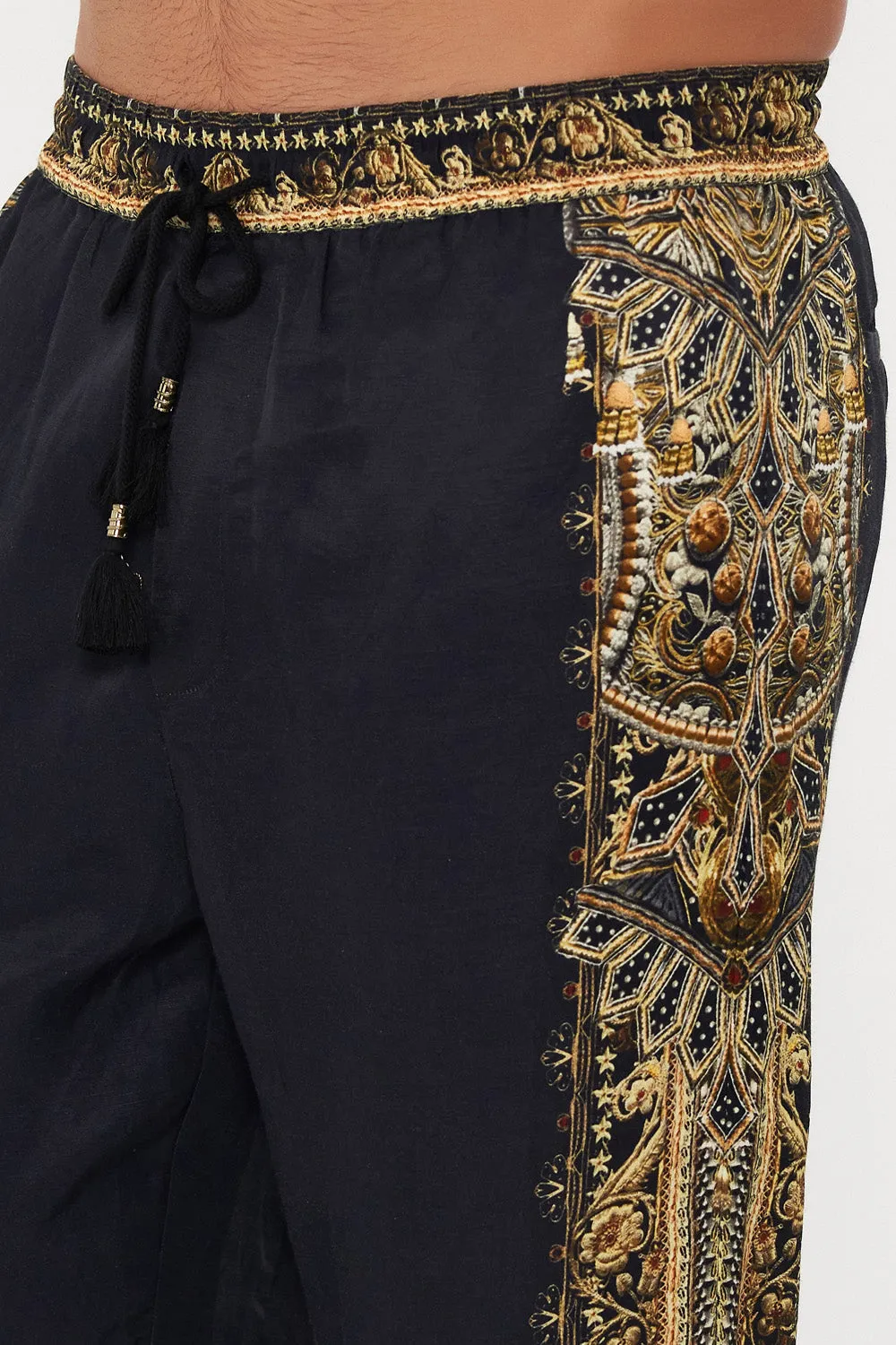 STRAIGHT LEG ELASTICATED WAIST PANT ITS ALL OVER TORERO sold by Camilla product image thumbnail 5