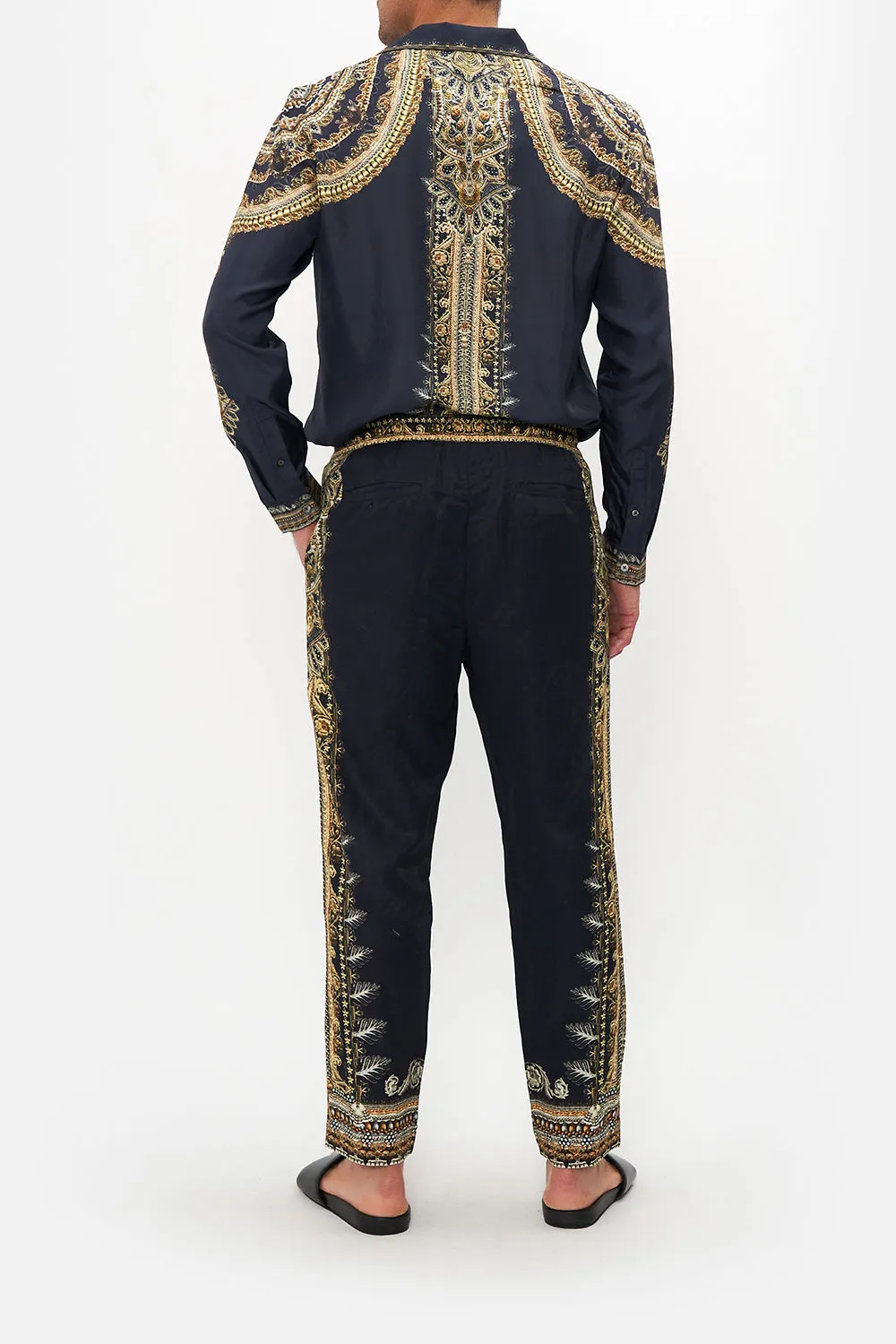 STRAIGHT LEG ELASTICATED WAIST PANT ITS ALL OVER TORERO sold by Camilla product image thumbnail 2