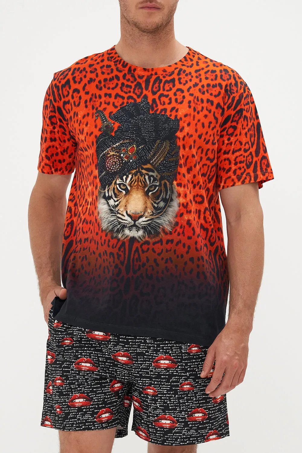 RELAXED FIT TEE CHAOS MAGIC sold by Camilla product image thumbnail 5