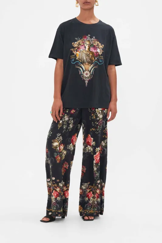 ORGANIC COTTON OVERSIZE BAND TEE A NIGHT AT THE OPERA sold by Camilla