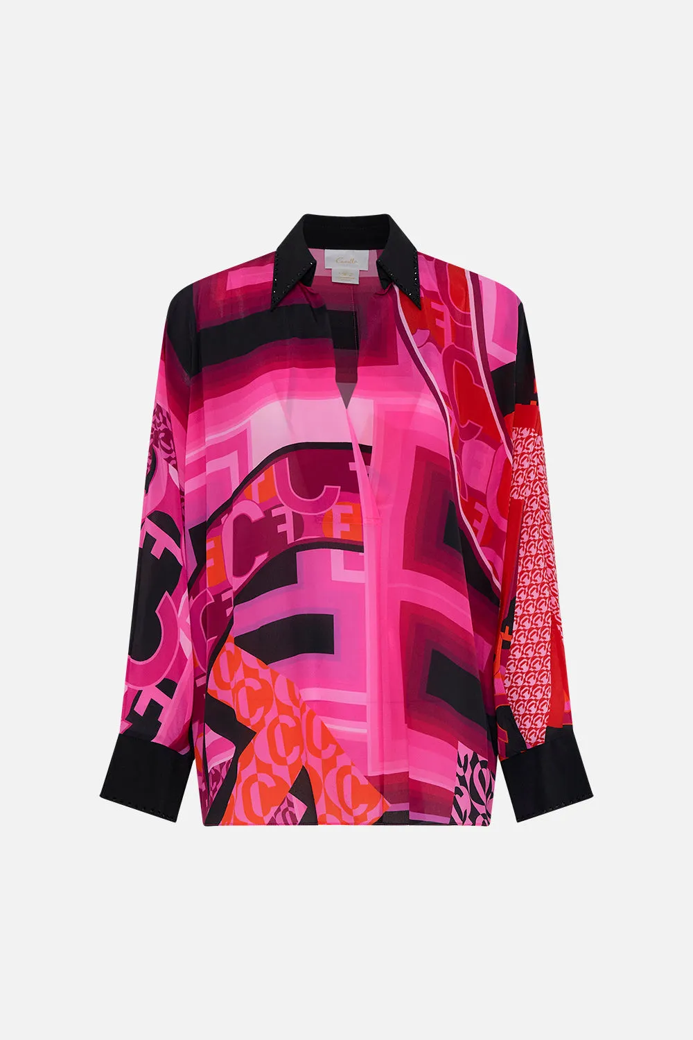 WING COLLAR BLOUSE CIAO PALAZZO sold by Camilla product image thumbnail 3