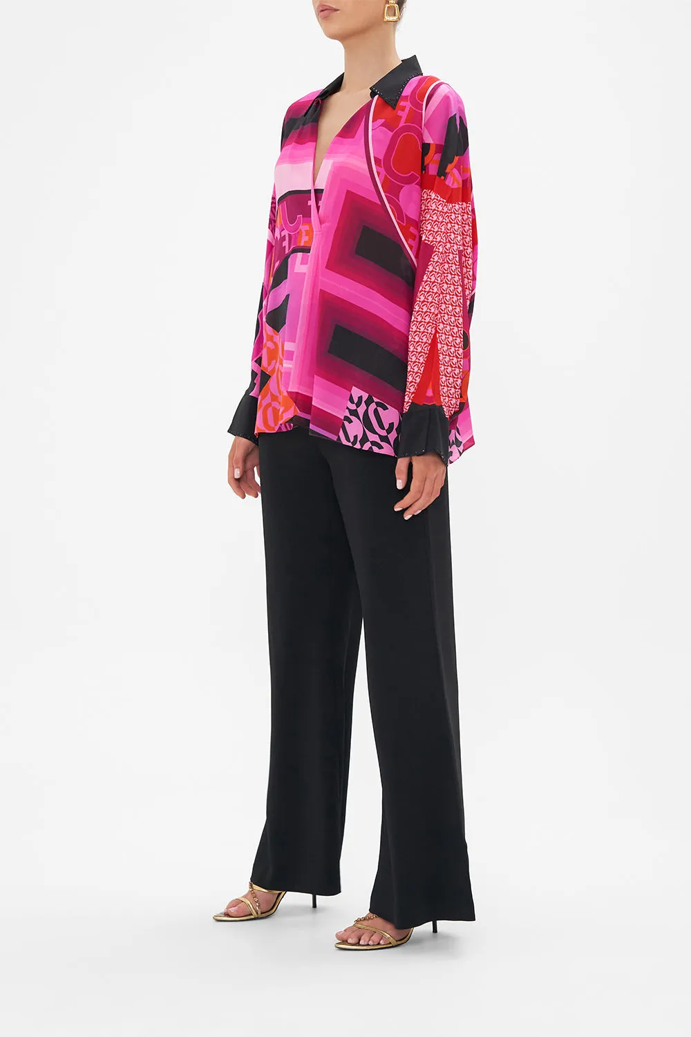 WING COLLAR BLOUSE CIAO PALAZZO sold by Camilla product image thumbnail 4