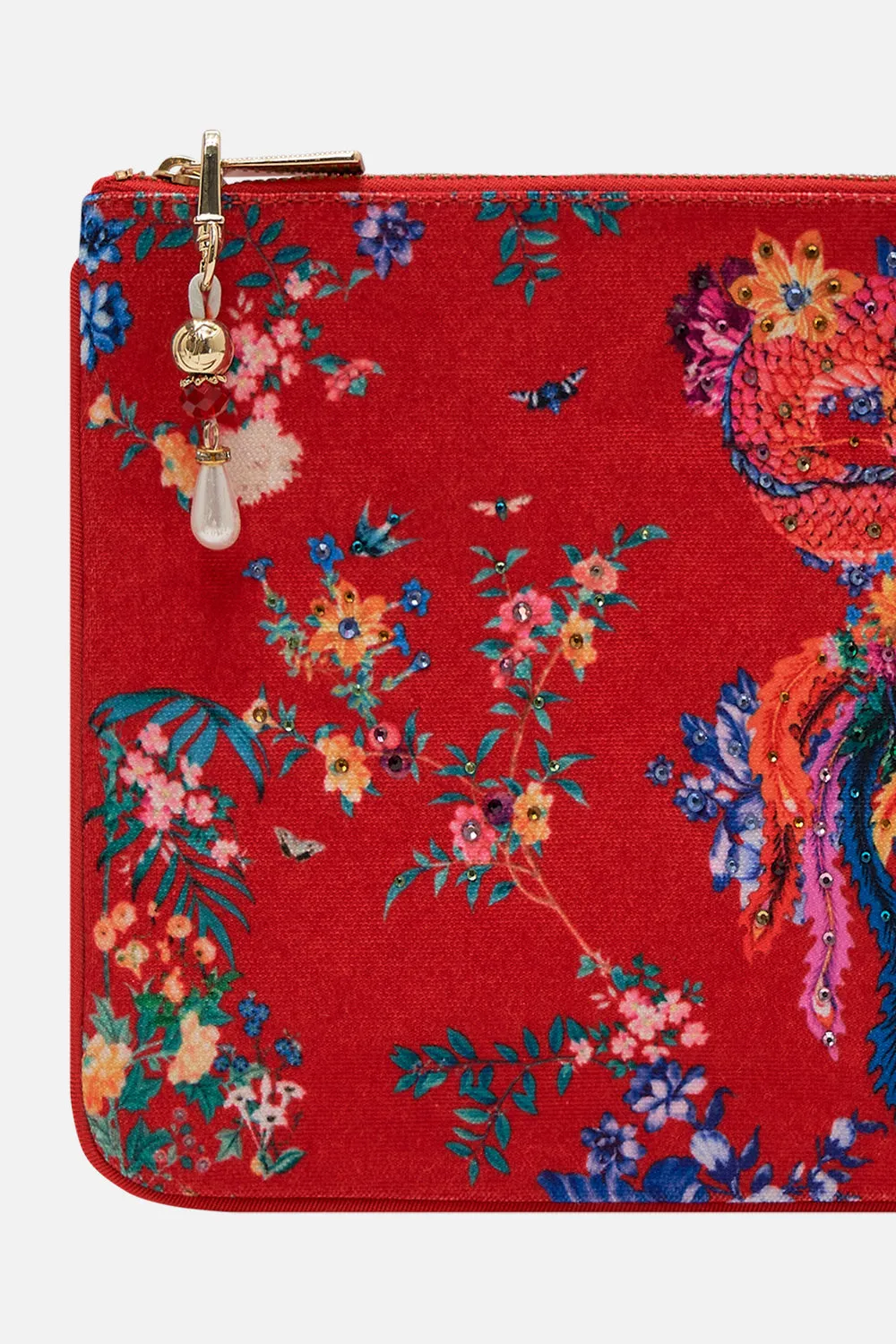 SMALL CANVAS CLUTCH THE SUMMER PALACE sold by Camilla product image thumbnail 2