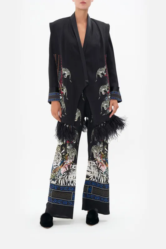 RELAXED BLAZER WITH WIDE CUFF HOLLYWOOD HEIST made by Camilla