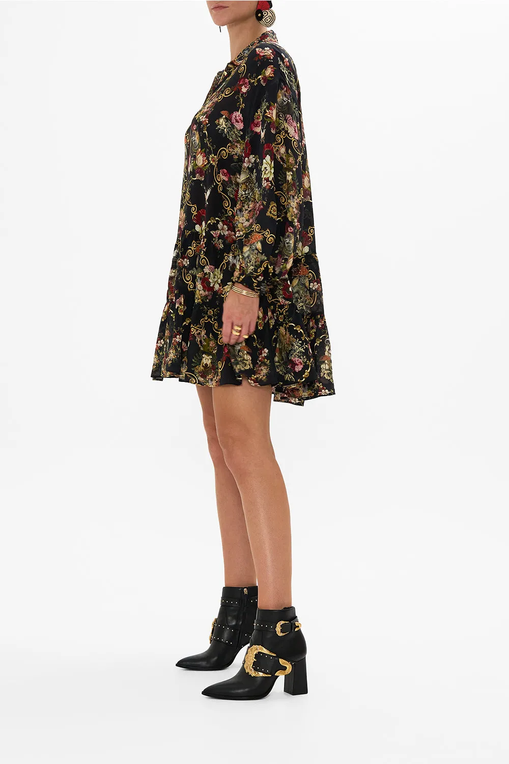 TIERED SHIRT DRESS TOLD IN THE TAPESTRY sold by Camilla product image thumbnail 4