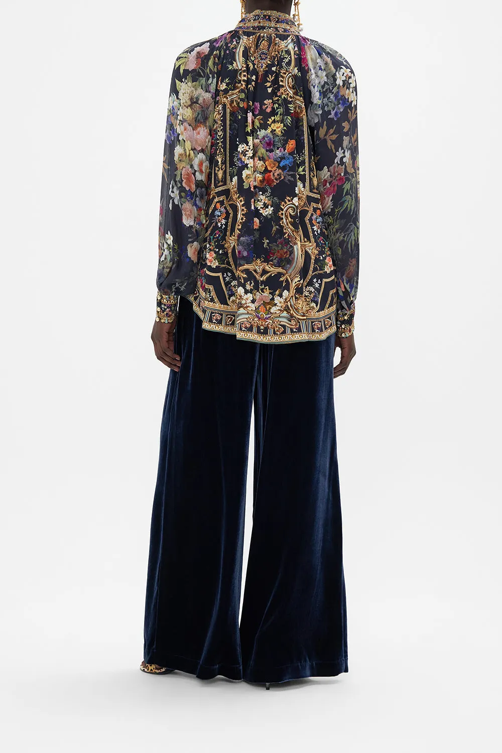 RAGLAN BUTTON UP SHIRT PLAY YOUR CARDS RIGHT sold by Camilla product image thumbnail 2