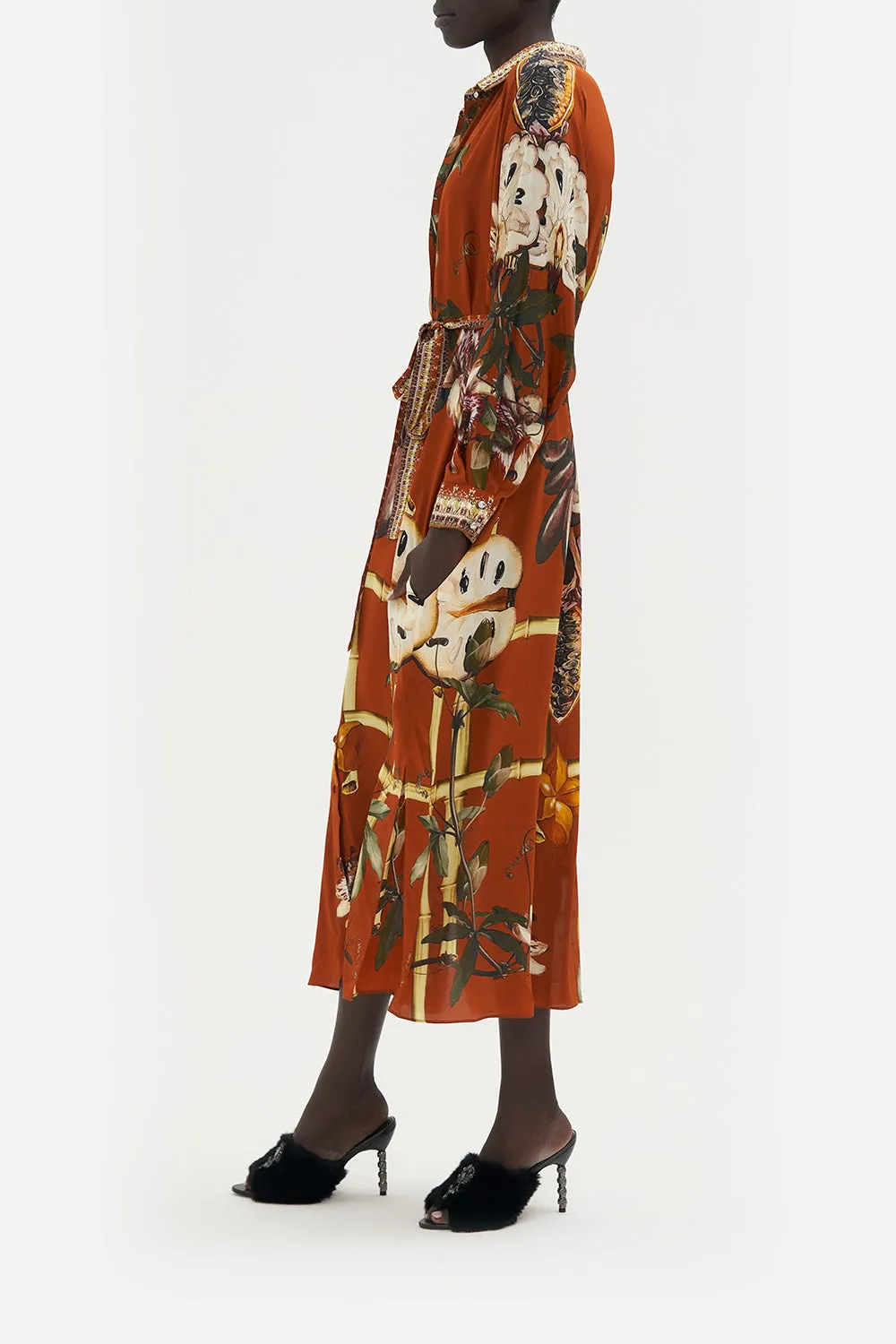 COLLARED BUTTON THROUGH DRESS GARDEN OF EVE sold by Camilla product image thumbnail 4