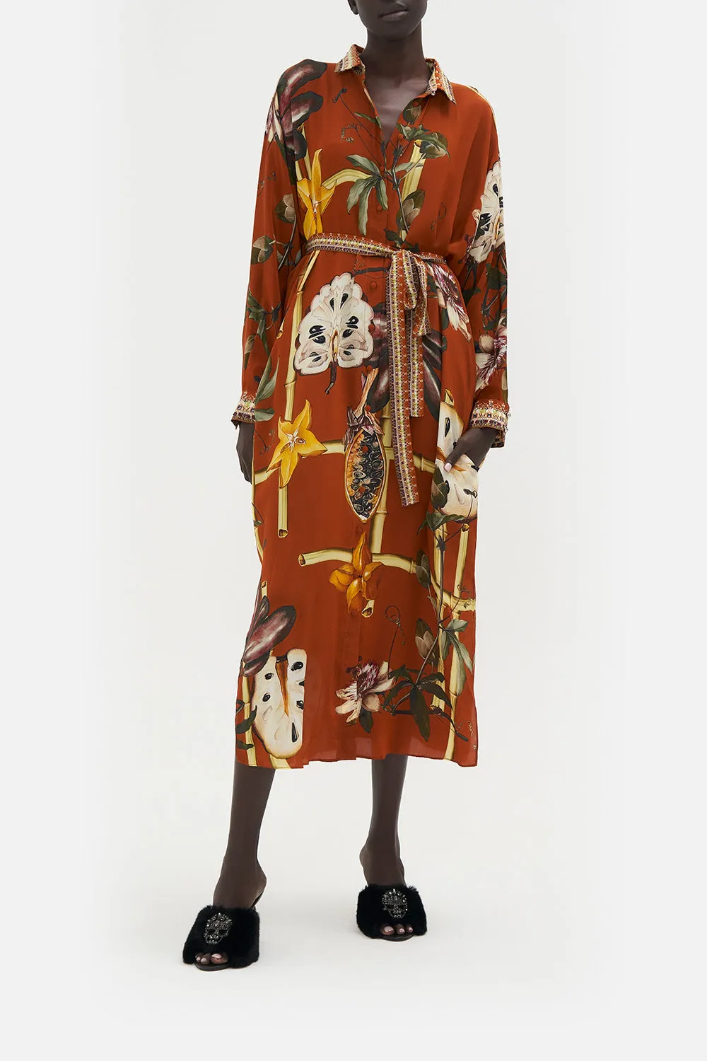 COLLARED BUTTON THROUGH DRESS GARDEN OF EVE sold by Camilla