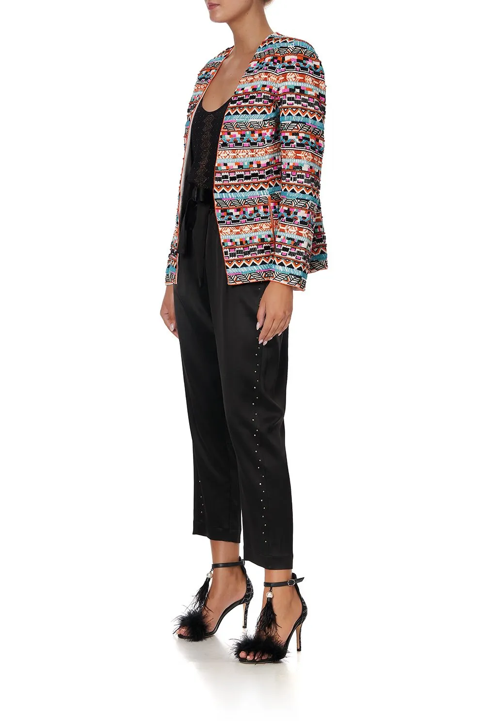 EMBELLISHED BLAZER JACKET MUTLI sold by Camilla product image thumbnail 4